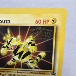 Electabuzz Movie Promo Black Star Stamped MP Pokemon Card - Image 2