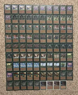 MTG Thallid Fungus Lot 89 Cards Vintage Green Deck Core – Spore Cloud Night Soil - Image 1