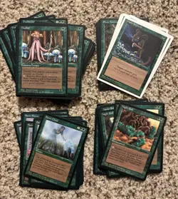 MTG Thallid Fungus Lot 89 Cards Vintage Green Deck Core – Spore Cloud Night Soil - Image 2