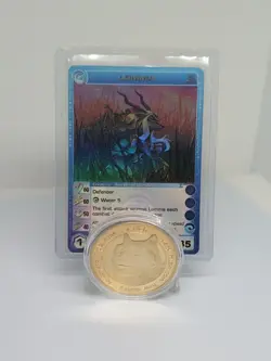 Chaotic TCG Lomma Premium Gold Super Rare Card 4/100 Max Power 1st Edition - Image 1