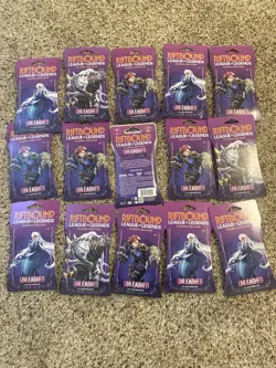 Riftbound League of Legends Trading Card Game Unleashed Sleeved Booster Pack Lot - Image 2