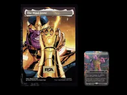 Magic the Gathering Thanos PSA Magazine Promo Swords Plowshares Marvel PREORDER - Image 2