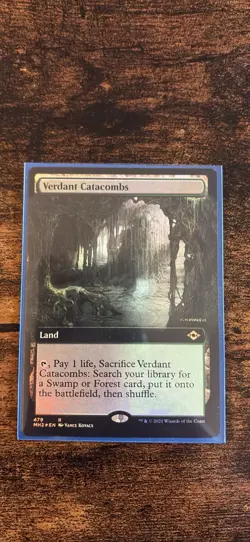 Verdant Catacombs (Extended Art) Modern Horizons 2 Foil - Image 1
