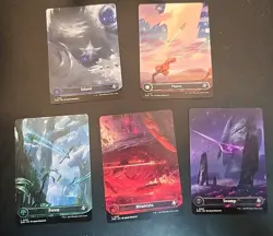 5 Basic Lands (Borderless) (0262 - 0266) Edge Of Eternities MTG Regular NM - Image 1