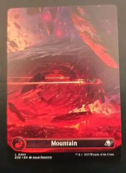 5 Basic Lands (Borderless) (0262 - 0266) Edge Of Eternities MTG Regular NM - Image 3