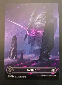5 Basic Lands (Borderless) (0262 - 0266) Edge Of Eternities MTG Regular NM - Image 4