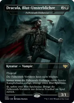MTG Magic the Gathering Dracula Blut-Unsterblicher Vampir 0334 rare deutsch - Image 1