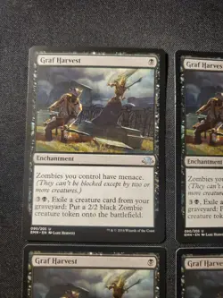 4x Graf Harvest Eldritch Moon NM Magic The Gathering MTG Tcg See Detailed Pics - Image 2