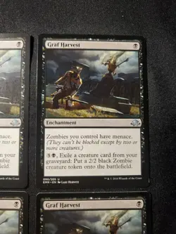 4x Graf Harvest Eldritch Moon NM Magic The Gathering MTG Tcg See Detailed Pics - Image 3