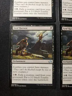 4x Graf Harvest Eldritch Moon NM Magic The Gathering MTG Tcg See Detailed Pics - Image 4