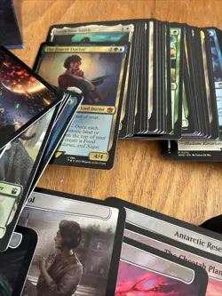 Magic the Gathering Doctor Who Commander Deck Blast From The Past Wo Box - Image 5