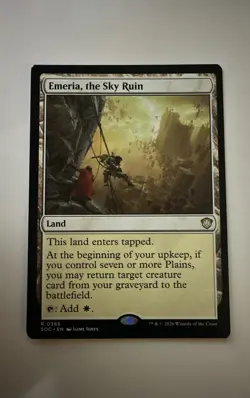 Emeria, the Sky Ruin Commander: Secrets of Strixhaven Regular - Image 1