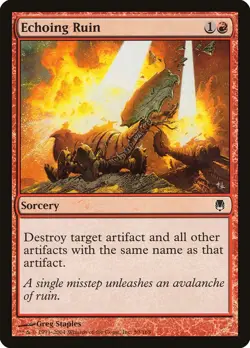 NM - Echoing Ruin [DST - 59] Darksteel - Image 1