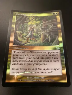 FOIL Hunting Grounds 138/143 MTG Judgement Set Rare NM English - Image 2