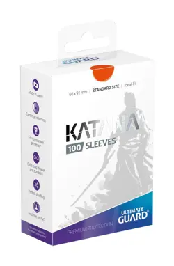 Ultimate Guard - Katana Sleeves Standardgroße Orange (100) - Image 1