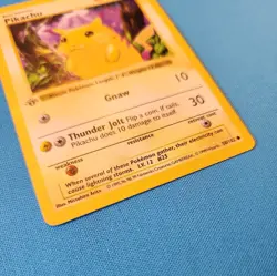 1st Edition Shadowless Pikachu 58/102 Base Set Yellow Cheeks 1999 Pokemon Card - Image 2