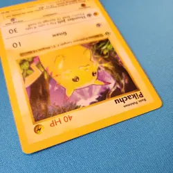 1st Edition Shadowless Pikachu 58/102 Base Set Yellow Cheeks 1999 Pokemon Card - Image 3
