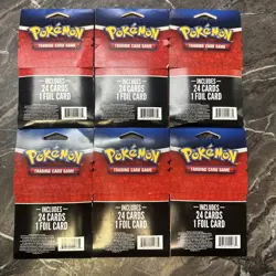 Pokemon TCG Mystery Pack w/ Foil Card MJ Holding Company 2024 Lot Of 6 - Image 4