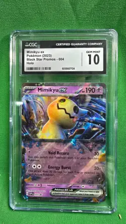 Pokemon Mimikyu ex 004 Sv:Scarlet & Violet Promo Cards Holo Perfect Condition - Image 1
