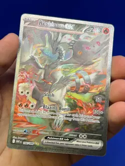 Pokemon White Flare Reshiram ex 166/086 Special Illustration Rare Alt Art NM - Image 2