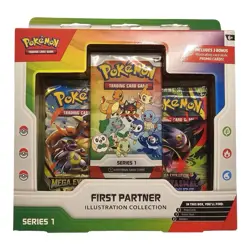Pokemon TCG First Partner Illustration Collection Series 1 New Sealed - Image 1