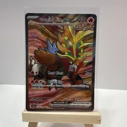 Gouging Fire ex 188/162 Ultra Rare Temporal Forces Pokemon Near Mint - Image 1