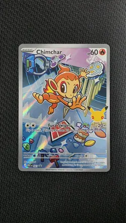 Pokemon TCG Chimchar #041 Black Star Promo First Partner Collection NM - Image 1