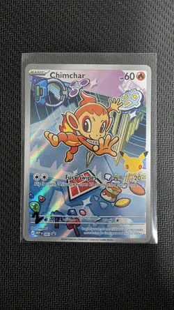 Pokemon TCG Chimchar #041 Black Star Promo First Partner Collection NM - Image 3