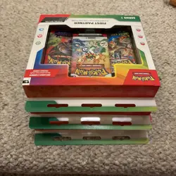 Pokemon TCG First Partner Illustration Collection Box Series 1 Sealed Lot Of 3 - Image 3