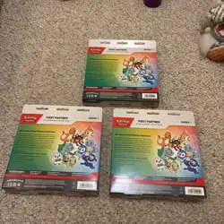 Pokemon TCG First Partner Illustration Collection Box Series 1 Sealed Lot Of 3 - Image 4