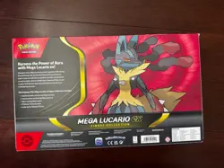 Pokemon TCG Mega Lucario ex Premium Figure Collection Box Factory Sealed - Image 2