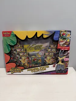 Pokemon Mega Evolution Ascended Heroes Premium Poster Collection Mega Lucario EX - Image 1