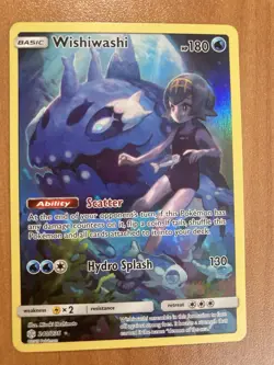 Pokemon TCG Wishiwashi Cosmic Eclipse 240/236 Holo Secret Rare NM Fast Shipping - Image 1