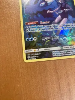 Pokemon TCG Wishiwashi Cosmic Eclipse 240/236 Holo Secret Rare NM Fast Shipping - Image 2