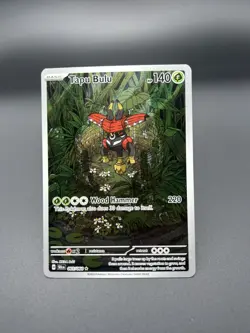 Tapu Bulu 065/064 Sv: Shrouded Fable Pokemon Illustration Rare Holo NM - Image 2