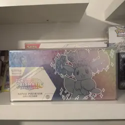 Pokemon Scarlet & Violet-Prismatic Evolutions Super-Premium Collection With Case - Image 1