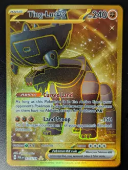 Dinglu ex 275/193 Hyper Rare Entwicklungen in Paldea Pokemon Karte Englisch - Image 1