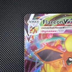 2021 Pokemon Evolving Skies Flareon VMAX 018/203 NM - Image 2