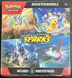 Pokemon TCG Surging Sparks Booster Bundle Sealed - Image 1