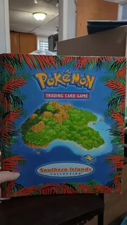 Pokemon SOUTHERN ISLANDS English BINDER ONLY - Image 1