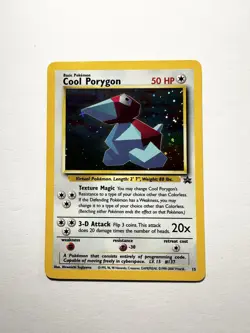Pokemon TCG: Cool Porygon - Black Star Promo #15 Holo (NM) - Image 1