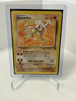 Pokemon Fossil Hitmonlee Non Holo 22/62 HP FREE SHIPPING - Image 5