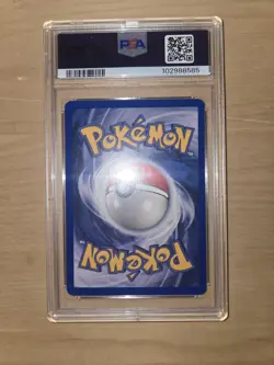 2003 POKEMON EX SANDSTORM #63 EEVEE-REVERSE FOIL PSA 8 - Image 2