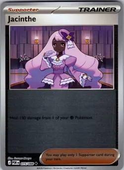 Jacinthe Perfect Order 075/088 Uncommon Reverse Holo Pokemon Near Mint - Image 1