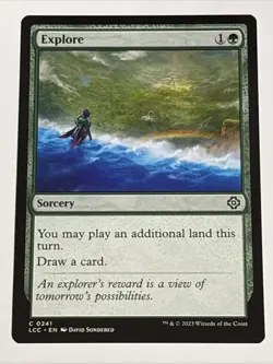MTG Commander: The Lost Caverns of Ixalan Explore 0241 NM - Image 1