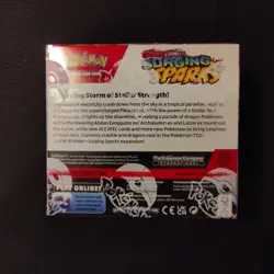 Pokemon TCG Scarlet & Violet—Surging Sparks Booster Box Sealed Box - Image 2