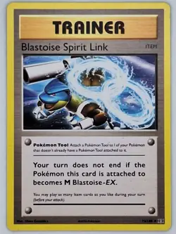 Blastoise Spirit Link 73/108 Pokemon - XY Evolutions MP - Image 1