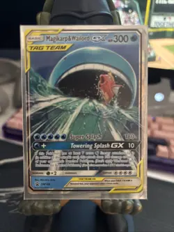 Pokemon TCG Magikarp Wailord GX Tag Team SM166 - Image 1
