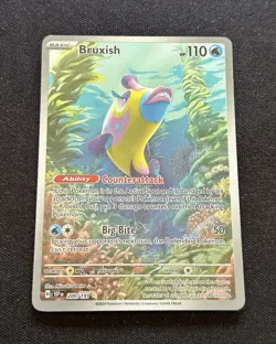 Bruxish 200/191 Illustration Rare Surging Sparks Pokemon Holo Near Mint - Image 1