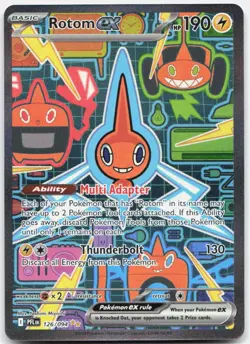 Pokemon TCG Rotom ex ME02: Phantasmal Flames SIR 126/094 Holo - Image 1